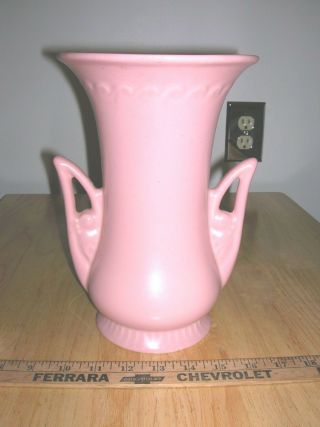 Vintage Pink Abingdon Pottery Vase