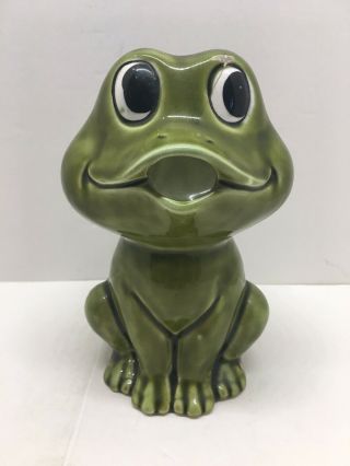 Vintage 1978 Sears Roebuck Neil The Frog Pitcher Please And Descrip