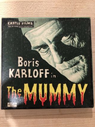8 Castle Films Movie Boris Karloff The Mummy Vintage 1021 Complete Edition