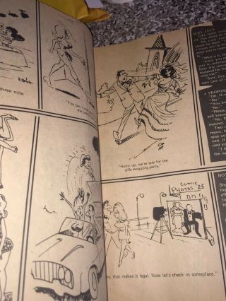 Vintage Curtis Cartoon Laughs Adult Humor,  Jokes,  Explicit Girls 1972 Comic Book 2