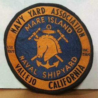 Vintage Military Navy Yard Association Mare Island Naval Shipyard Vallejo.