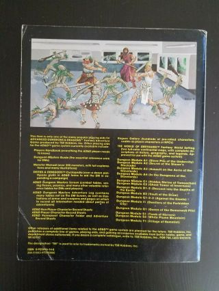 VINTAGE: AD&D Module S3 Expedition to Barrier Peaks,  1981 2