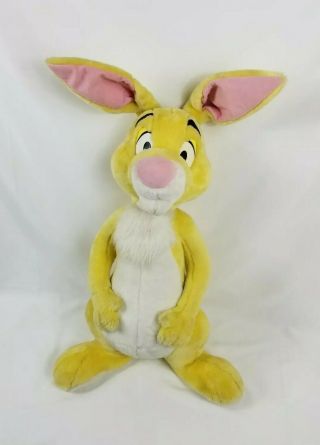 Disney 25 " Large Jumbo Winnie The Pooh Rabbit Plush Vintage Mattel Life Size