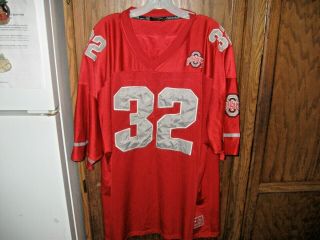 Ohio State Buckeyes Football Stitched Jersey Size Xxl Colosseum Vtg Retro