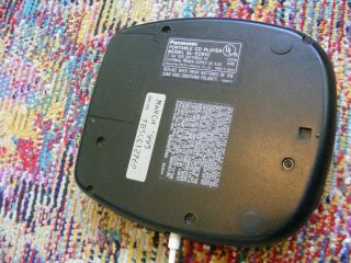 Panasonic CD PLAYER Portable Discman SL S291C Anti Shock XBS Vintage 3