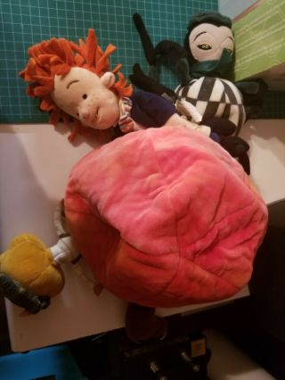 James And The Giant Peach Plush Set Movie Characters Vintage 5