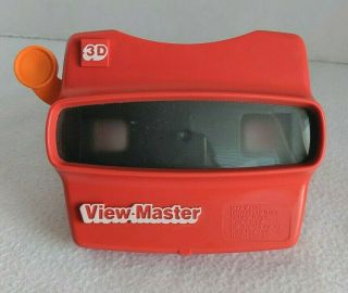 Vintage Tyco 3d View - Master Red Slide Reel Photo Viewer Toy
