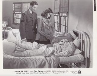Gene Tierney In " Thunder Birds " 1942 Vintage Movie Still