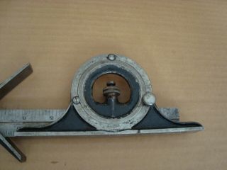 MOORE & WRIGHT.  COMBINATION SET / SQUARE.  Vintage Engineering Tool 5