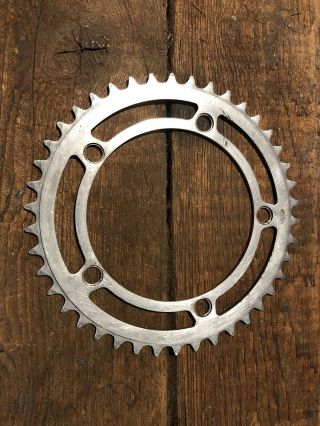 Vintage Stronglight 5 Bolt 122 Bcd 42t 42 Tooth Chainring Chain Ring France