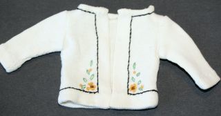 Vintage Barbie Doll Knit Sweater - Handmade - Near