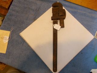 12 " Plumbers Vintage Pipe Wrench In