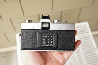 VTG Minolta SRT 201 35mm Film Camera body ROKKOR - X 45mm f/2 Lens Student Set 4