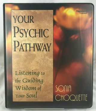 Vintage Sonia Choquette Your Psychic Pathway Audiobook - 6 Cassette Set