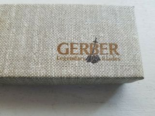 Old Stock Vintage Gerber Curtana Knife in The Box 6