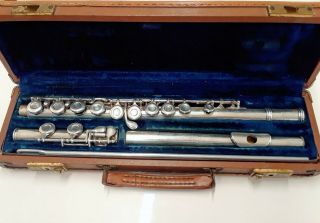 Vintage Gemeinhardt Co Inc M2 Flute and Case Elkhart Indiana 208002 USA 4