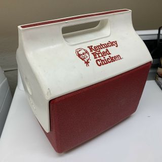 Rare Vintage Kentucky Fried Chicken Igloo Little Playmate Cooler Advertising