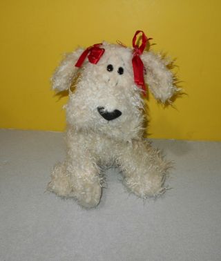 Russ Vintage Caress Soft Pets Curly 11 " Plush Puppy Dog Stuffed Animal W/ Tag