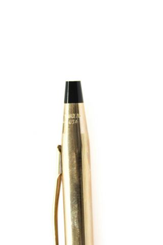 Cross Unisex Vintage 10KT Gold Filled Ballpoint Pen Mechanical Pencil Set 6