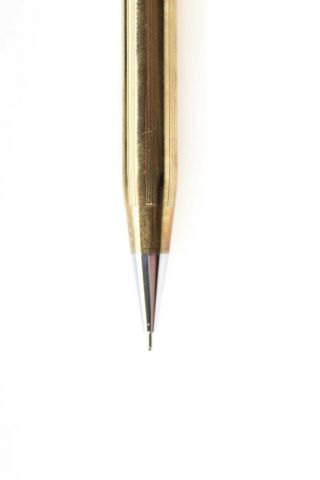 Cross Unisex Vintage 10KT Gold Filled Ballpoint Pen Mechanical Pencil Set 7