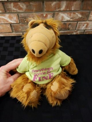 Alf The Alien Vintage Plush Toy Doll With " Everything 