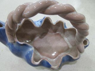 Vintage Stangl Terra Rose Pottery Pitcher Twist Handle USA 2