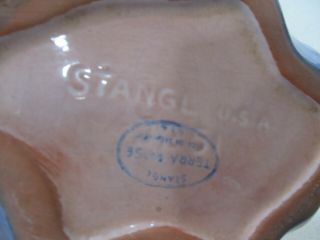 Vintage Stangl Terra Rose Pottery Pitcher Twist Handle USA 6