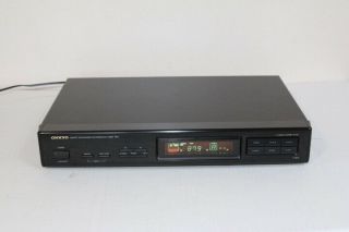 Vintage Onkyo Quartz Synthesized Fm Stereo/am Tuner Ri T - 4010