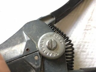 Vintage Craftsman 45981 Industrial Romex Wire Stripper Tool Made In USA 3