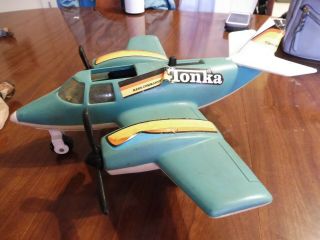 Vintage 1979 Tonka Hand Commander Trigger - Action Turbo Prop Plane Toy