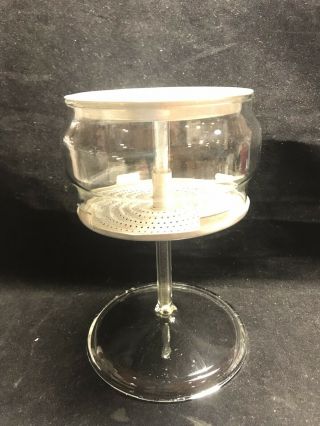 Vintage Pyrex Flameware 9 - 6 Cup Percolator Coffeemaker 7759 - B Complete 3