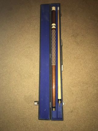 Vintage 3 Piece Pool Stick With Case 5