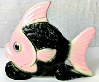 Vintage Fish Wall Pocket Vase 50 