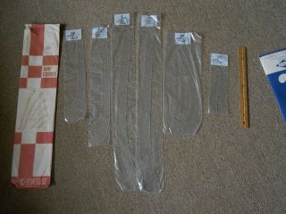Vintage Drafting Ship Curves Set Rare C - Thru Ruler Co Clear 6 Piece French Sc -.