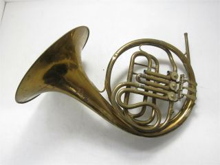 Vintage Beaufort French Horn W/no Mouthpiece & Or Case | Parts Only