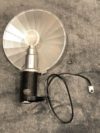 Leica E.  Leitz Wetzlar Germany Fan Flash Reflector For Camera Vintage