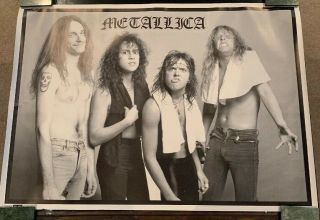 Metallica Vintage Band 1980 