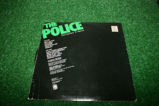 Vintage 1979 The Police Outlandos D ' Amour 4753 5243 LP Record Album Vinyl 2