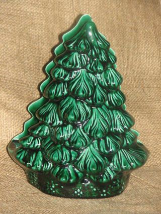 Vtg Holland Mold Christmas Ceramic Tree 9 