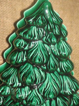 Vtg Holland Mold Christmas Ceramic Tree 9 