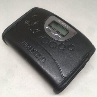 Sony Wm - Fx251 Walkman Am/fm Cassette Player Black Case & Vintage