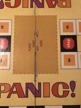 Vintage 1965 “The Game Of Panic” By Ideal Board Game 5