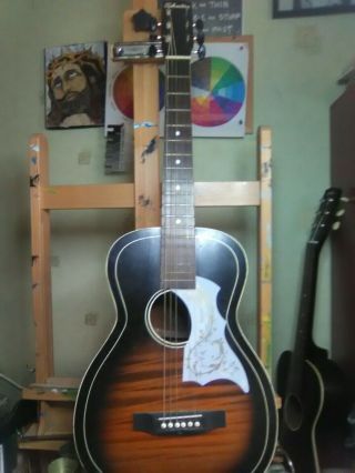 Vintage Silvertone Acoustic Guitar 50 