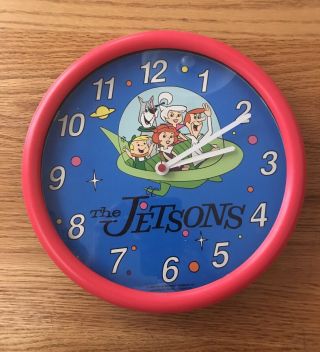 Vintage The Jetsons Plastic Wall Clock 1990