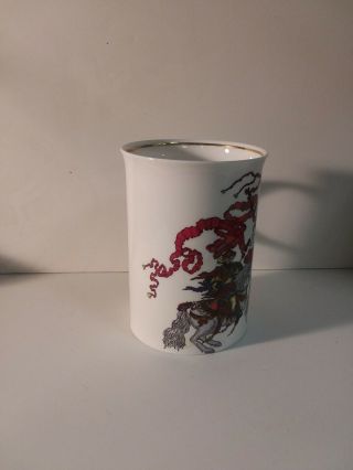 Vintage GUCCI Fine Bone China COFFEE MUGS TEA CUP Made In England 2