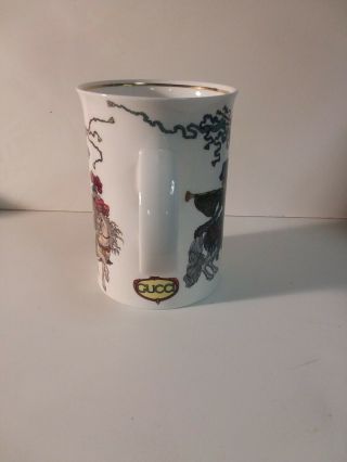 Vintage GUCCI Fine Bone China COFFEE MUGS TEA CUP Made In England 5