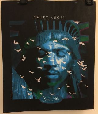 Jimi Hendrix Sweet Angel 1994 Promo Sample T - Shirt 2 - Sided Vintage Vtg Htf