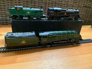 Three Vintage Meccano And Hornby Engines,  See Photos.
