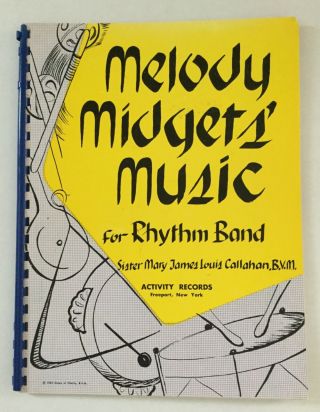 1962 Melody Midgets’ Music For Rhythm Band Vintage Percussion Instruments School