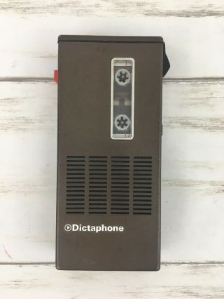 Vintage Dictaphone Model 125 Handheld Voice Recorder